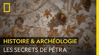 La fabuleuse fresque d'une villa de Pétra