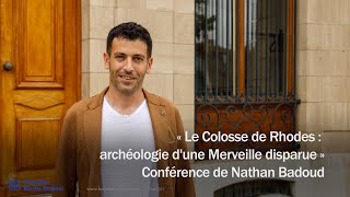 Documentaire Le colosse de Rhodes : archéologie d’une merveille disparue