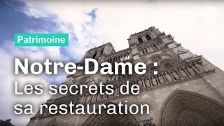 Documentaire À Notre-Dame, les matériaux livrent leurs secrets