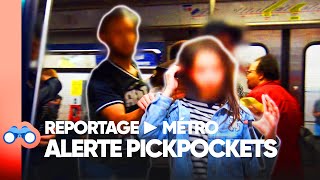 Les pickpockets du métro parisien