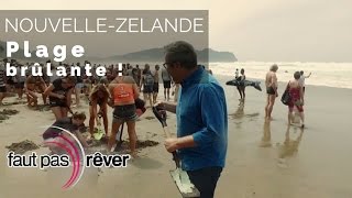 Documentaire Nouvelle-Zélande, voyage aux antipodes – Philippe à la plage
