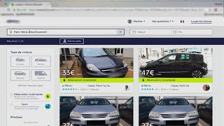 Voitures de location à prix cassé