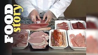 Ce boucher transforme de la viande