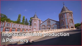 Documentaire Impressionnante production à Pommery