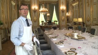 Documentaire L’Elysée, plus qu’une maison politique, un temple de la gastronomie française