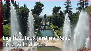 Les fabuleux jardins d’eau de la Villa d’Este