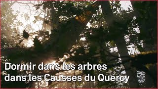 Dormir dans les arbres des Causses du Quercy