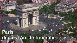 Paris, depuis l'Arc de Triomphe