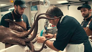 Il réalise des œuvres d'art impressionnantes en chocolat