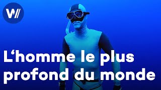 Le recordman mondial de l'apnée de profondeur, Herbert Nitsch, repousse les limites du corps humain