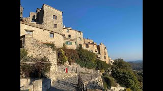 Côte d'Azur - De Tourrettes sur Loup à Gréolières