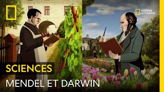 Darwin et Mendel, deux scientifiques qui ont cherché à comprendre les mécanismes de la vie