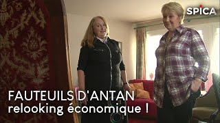 Fauteuils d'antan : le relooking économique !