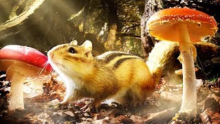 Documentaire Les folles aventures du chipmunk en forêt