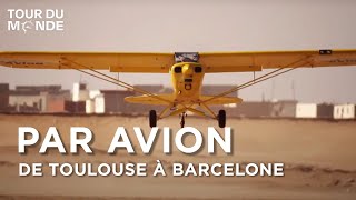 Par avion - De Toulouse à Barcelone