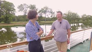 Documentaire A bord d’une péniche sur le canal de Nantes à Brest