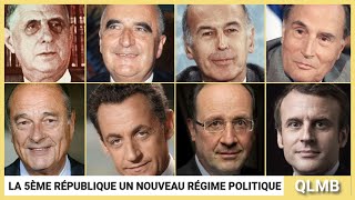La 5ème République, un nouveau régime politique