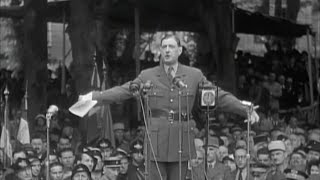 Documentaire Le jour ou de Gaulle comprend la plus grosse faille de la France