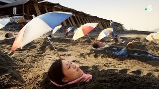 Japon, la vie au pied d'un volcan très actif