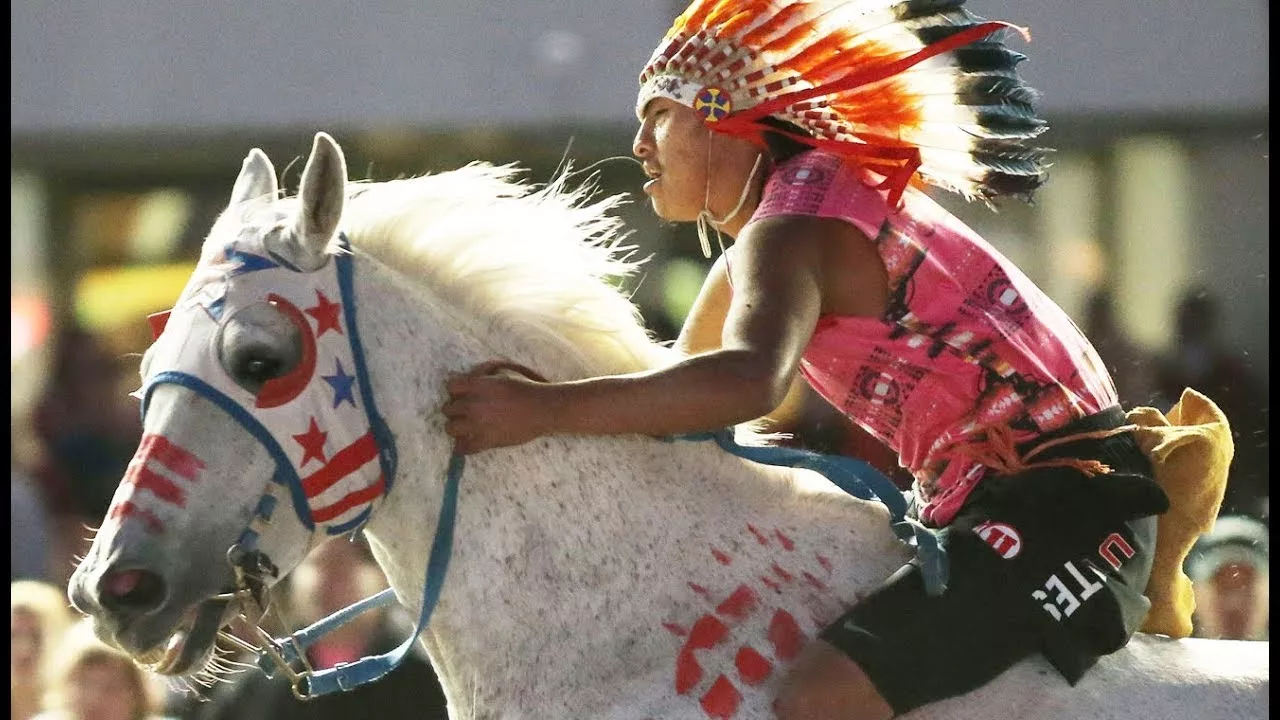 Documentaire Indian Relay : la dangereuse course de chevaux des tribus
