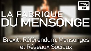 Documentaire La fabrique du mensonge : Brexit