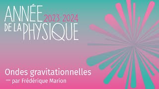 Ondes gravitationnelles