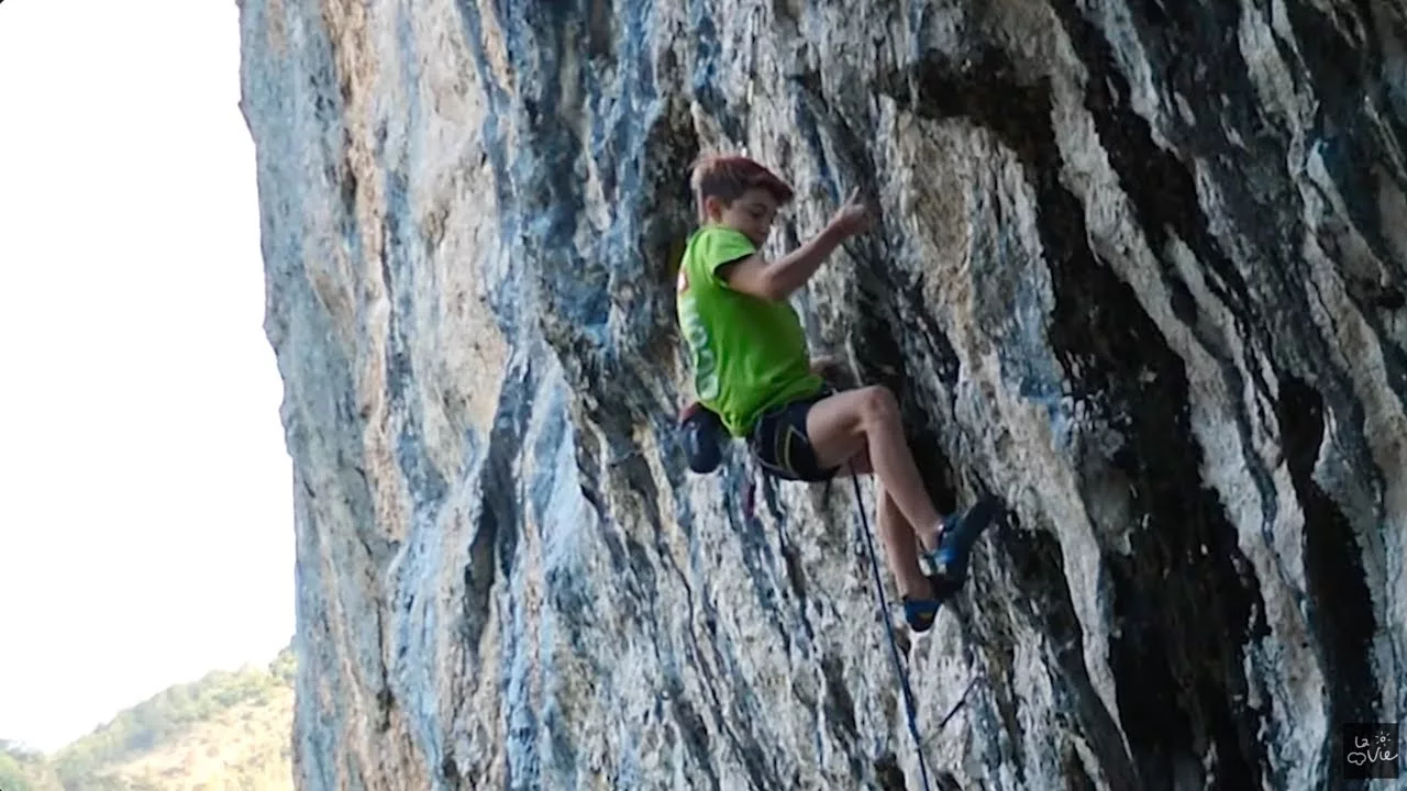 Documentaire Pierre Marzullo, 13 ans, escaladeur