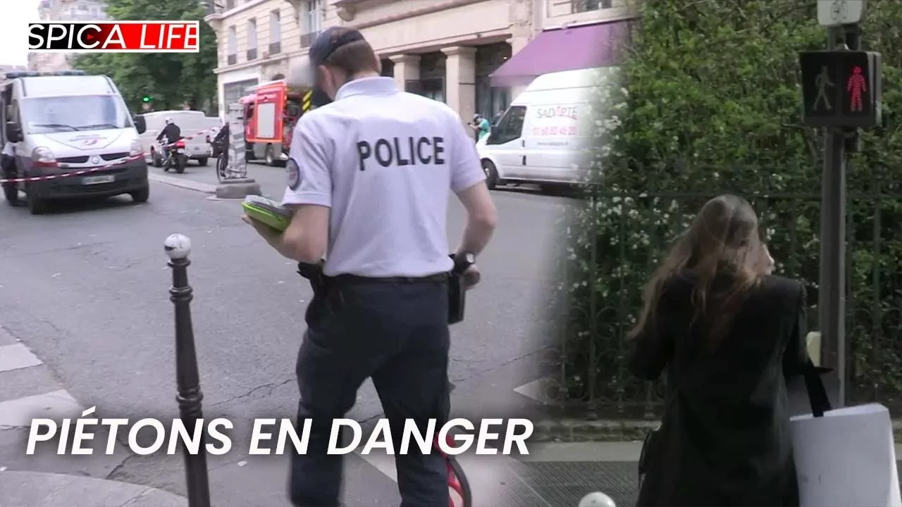 Piétons à paris : la ville de tous les dangers