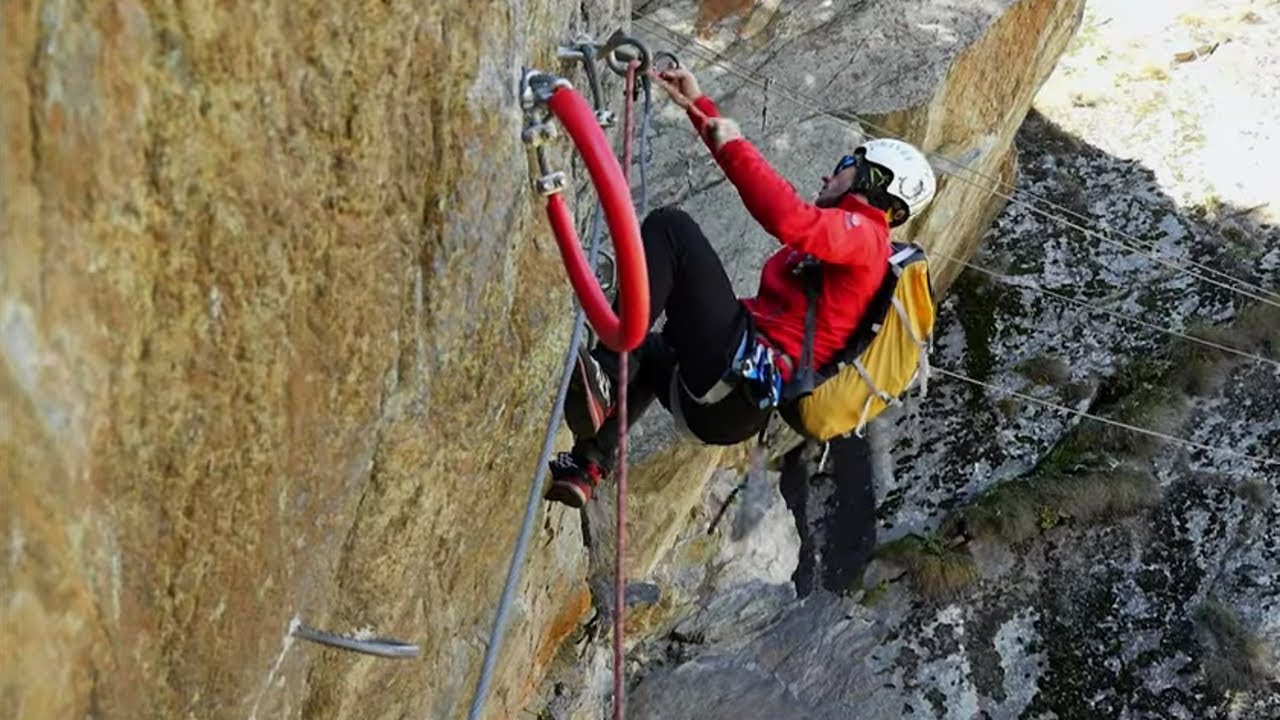 Sur la corde raide en haute altitude !