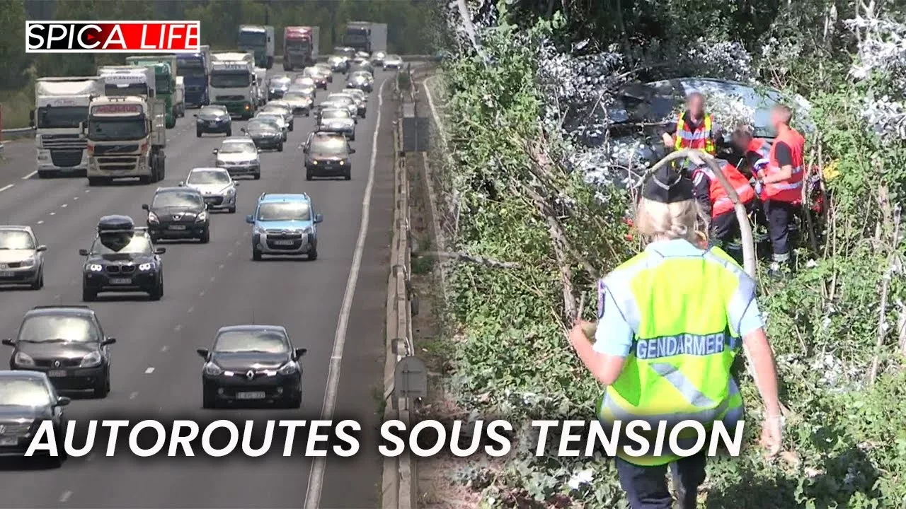 Autoroute sous tension : gendarmes contre trafiquants et chauffards