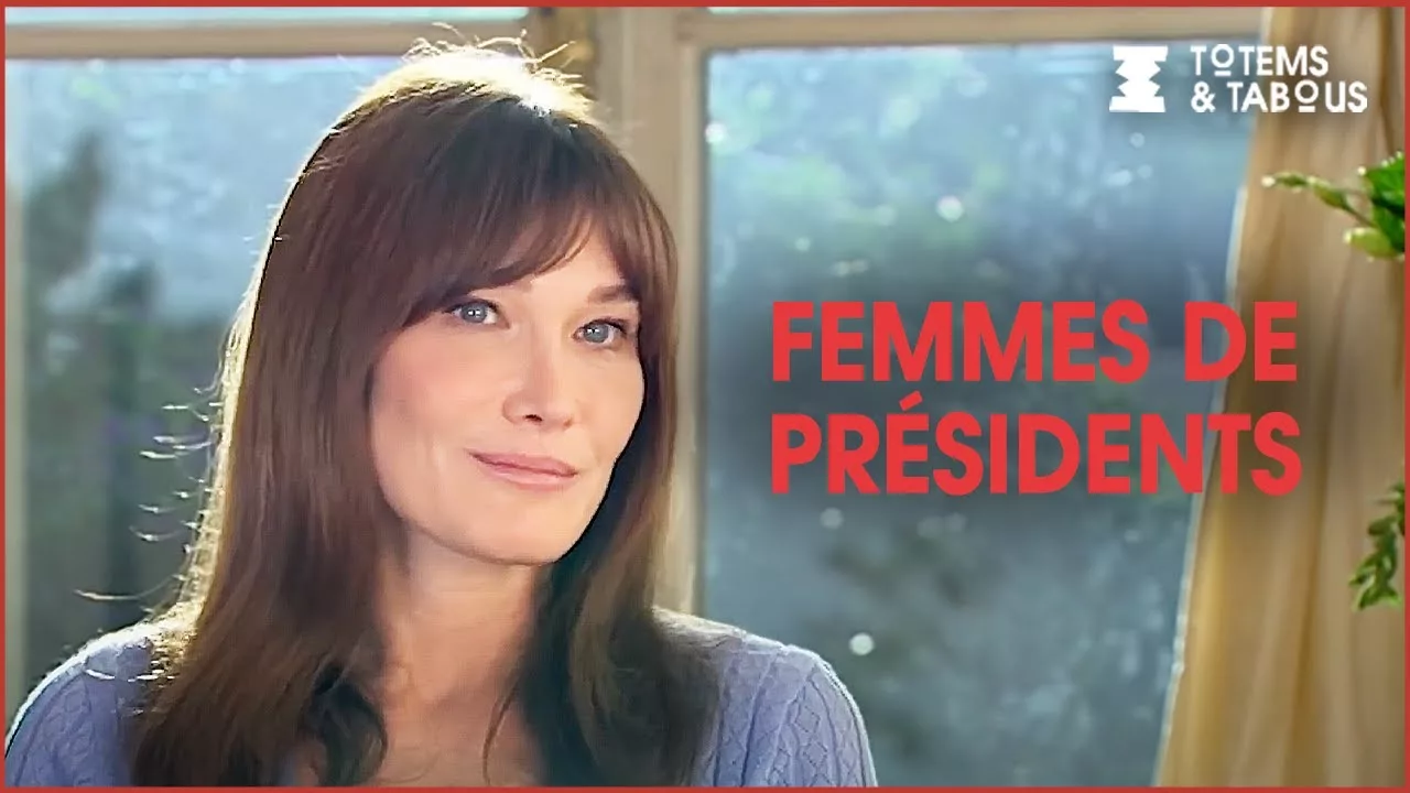 Documentaire Femmes de Présidents : Carla Bruni, B.Chirac, D.Mitterrand.. Elles racontent