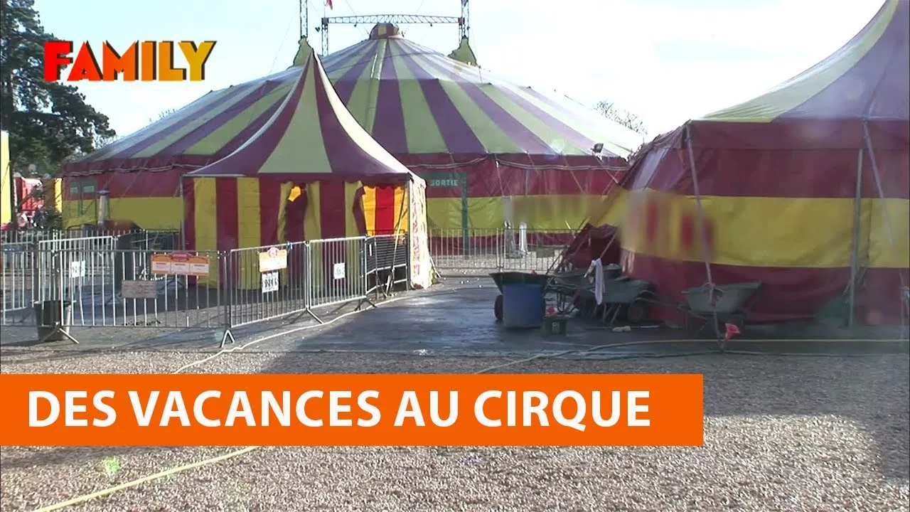 Documentaire Insolite : Iis passent leurs vacances dans un cirque