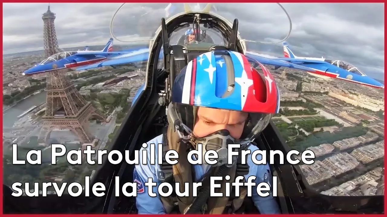 Documentaire La Patrouille de France survole la tour Eiffel