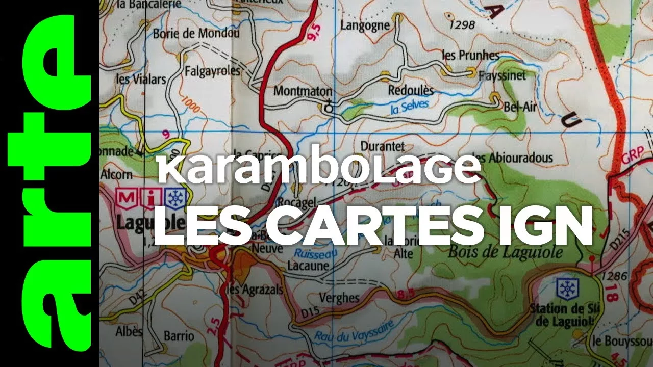 Documentaire Les cartes IGN – Karambolage – 
