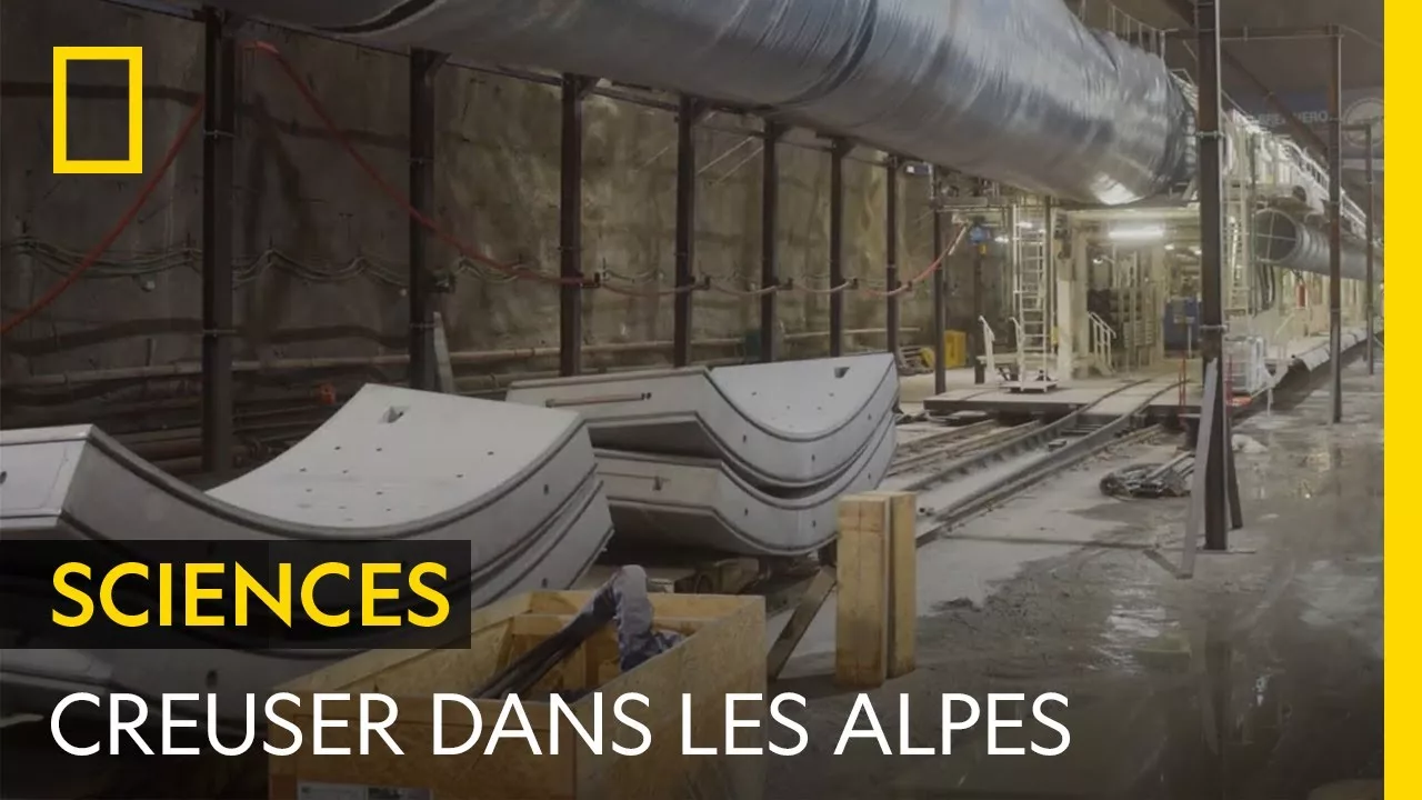 Documentaire Les secrets de construction du plus long tunnel ferroviaire au monde