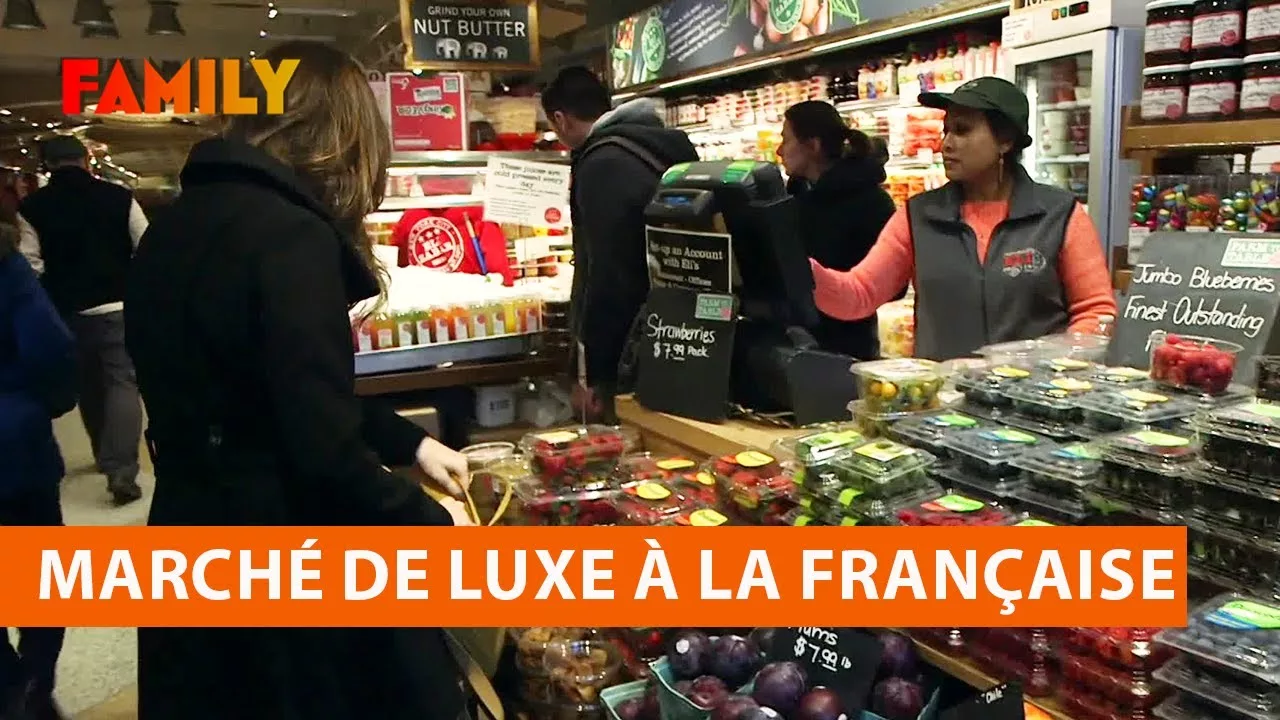 Documentaire Marché de luxe à la française en plein cœur de New York