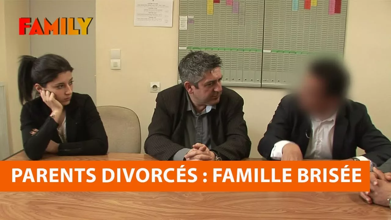 Documentaire Parents divorcés : la famille est brisée