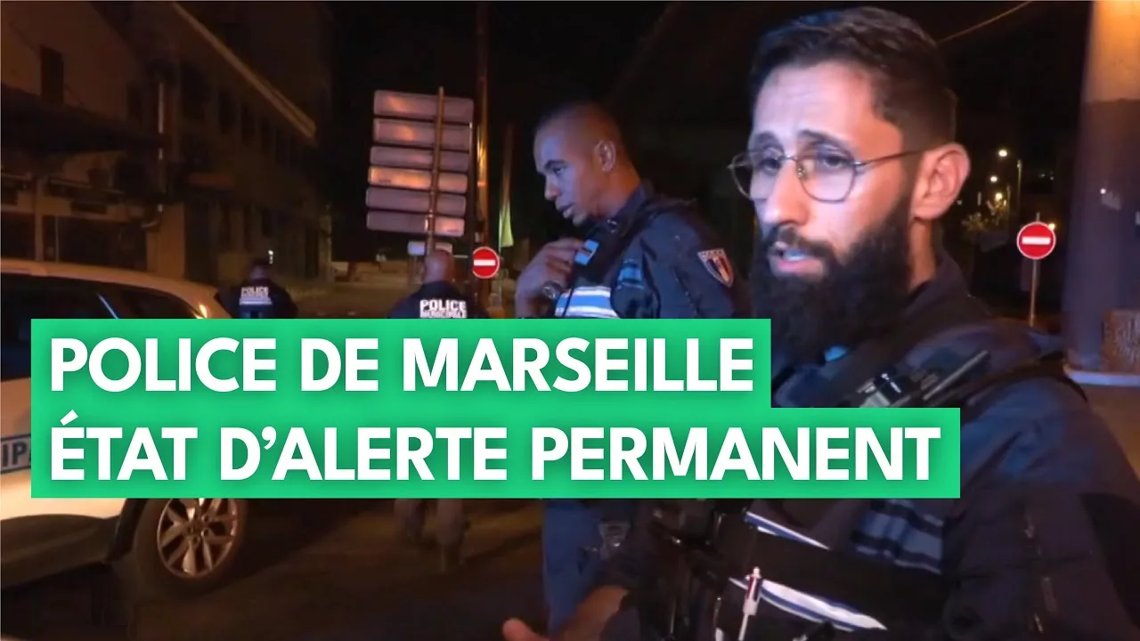 Documentaire Police au quotidien, flambée de la délinquance à Marseille