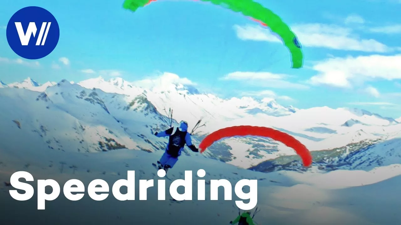 Documentaire Speedriding dans les Alpes