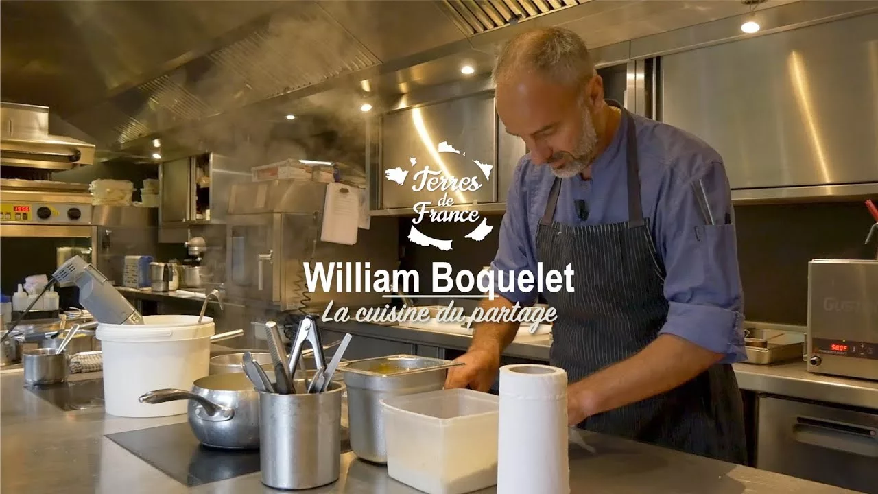 Documentaire William Boquelet, la cuisine du partage