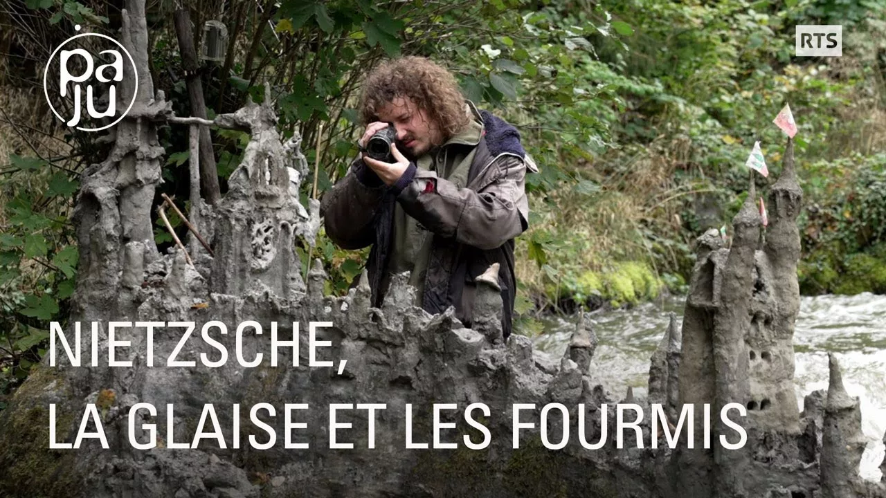 Documentaire Peintre, sculpteur et philosophe, François Monthoux crée des œuvres poétiques dans la nature