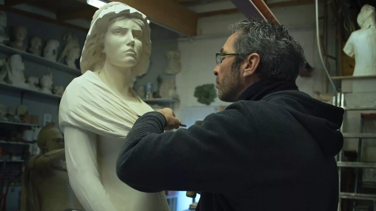 Documentaire Portrait documentaire d’un sculpteur – Patrick Berthaud