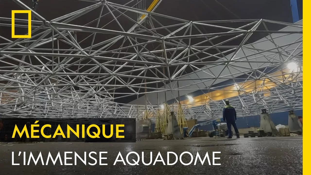 Documentaire Assemblage de l’AquaDome du plus grand paquebot au monde