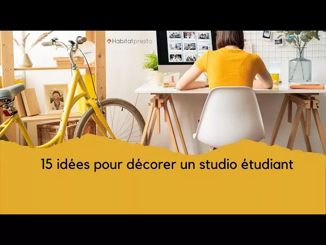 Documentaire 15 idées pour décorer un studio étudiant