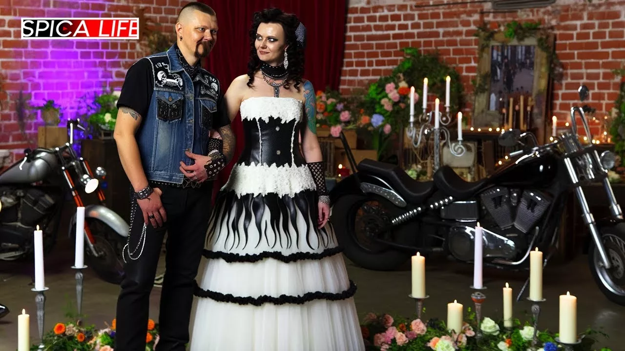 Bikers in love : le mariage qui casse tous les codes !
