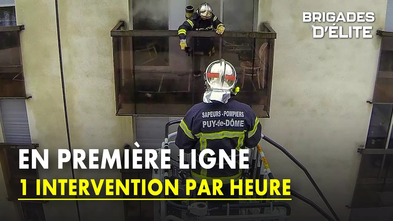 Documentaire Pompiers de Clermont-Ferrand : une semaine sur tous les fronts
