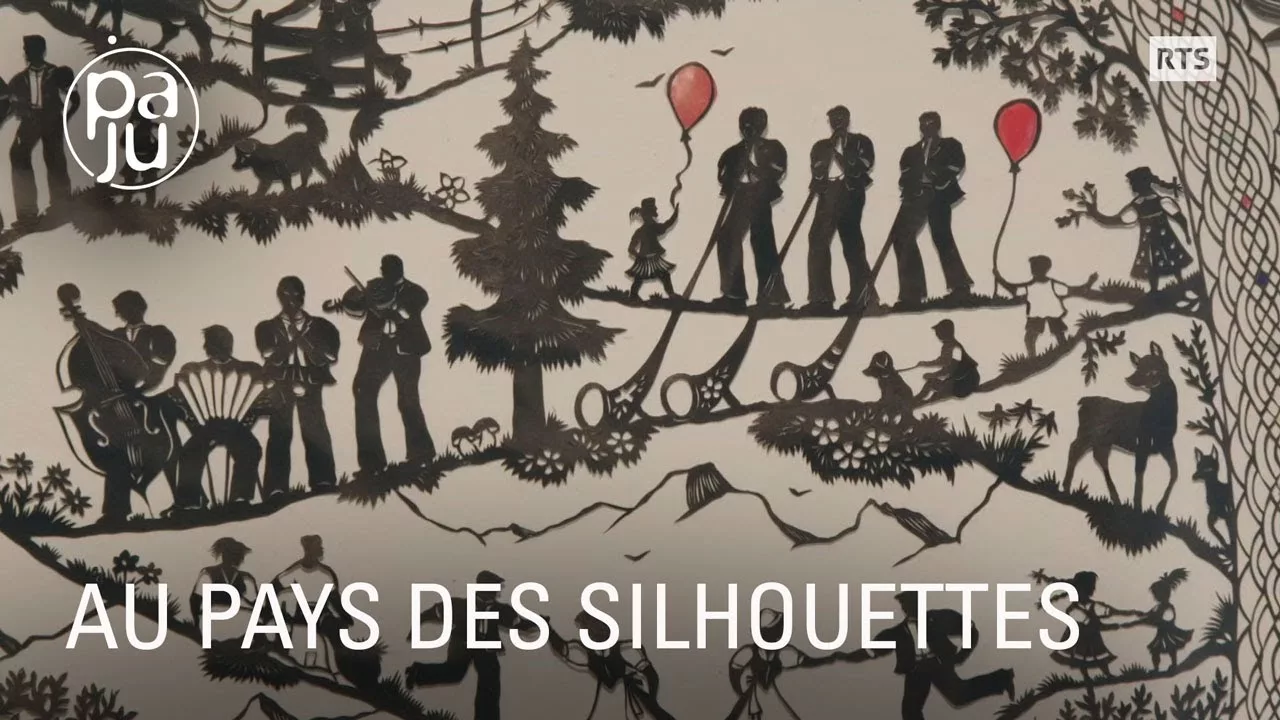 Documentaire Doris illustre des scènes de la vie alpestre et rurale dans de délicates œuvres en papier découpé