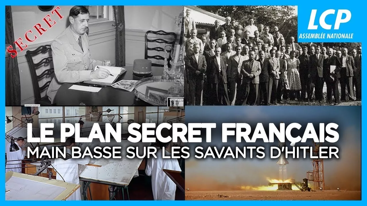 Documentaire Main basse sur les savants d’Hitler, le plan secret français