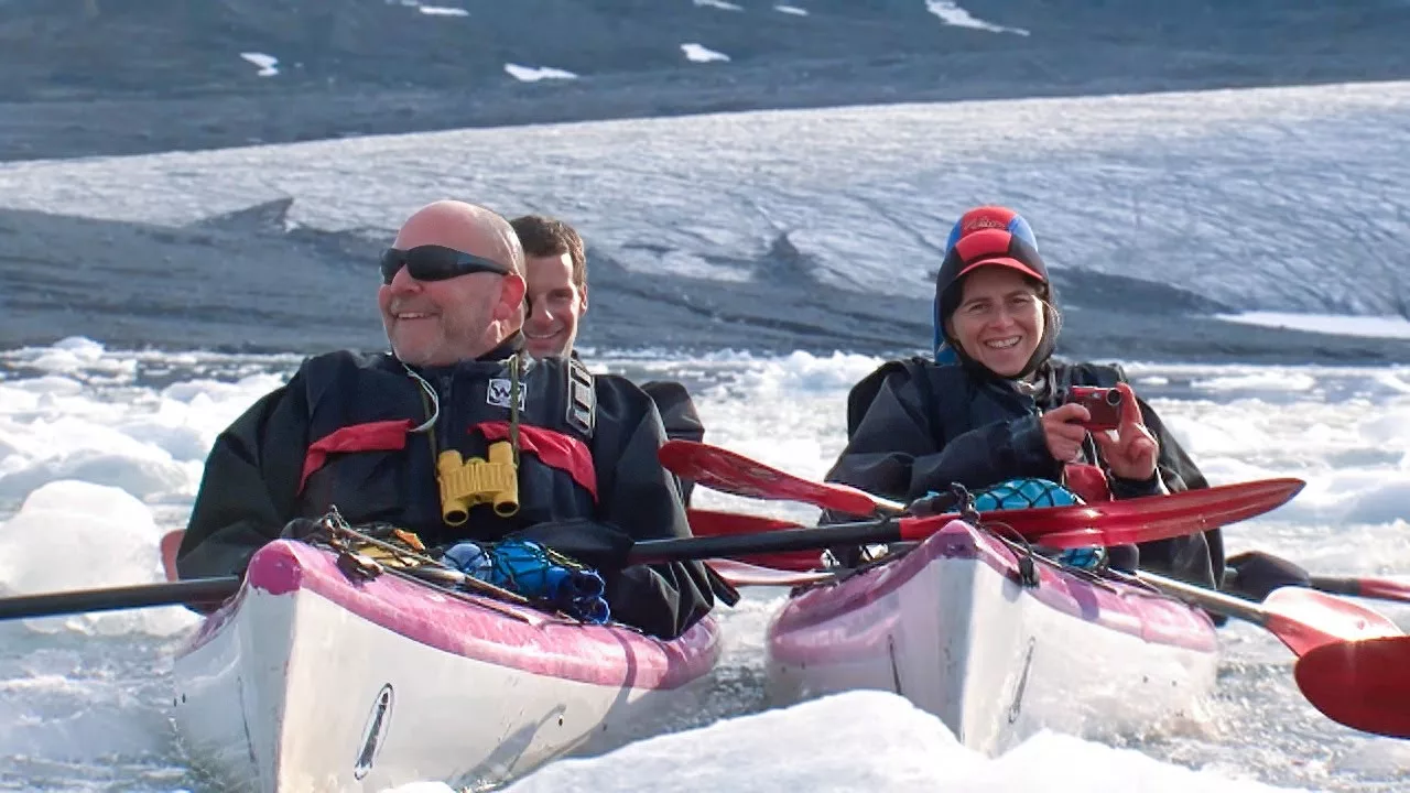 Documentaire Pour ses vacances, Isabelle a choisi le cercle polaire en Norvège