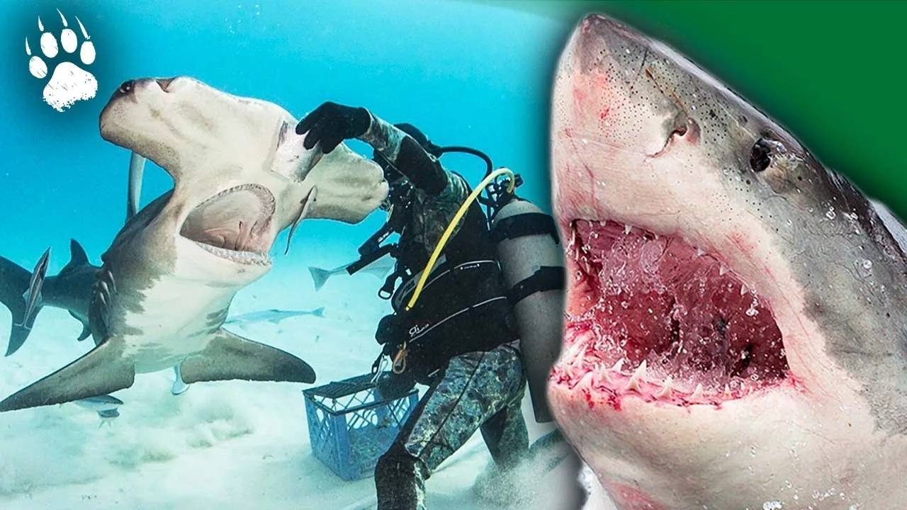 Des requins et des hommes - Nourrir des requins plutôt gentils